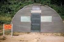 Korea 1953, Officers' lounge, USMC base